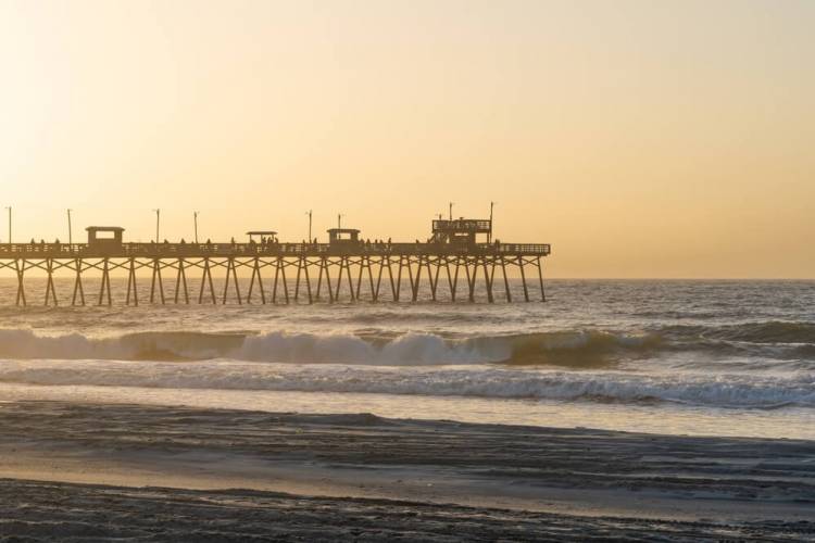 Pier in Emerald Isle, NC