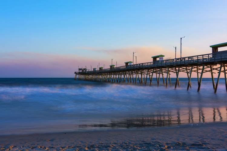 bogue inlet fishing pier emerald isle nc