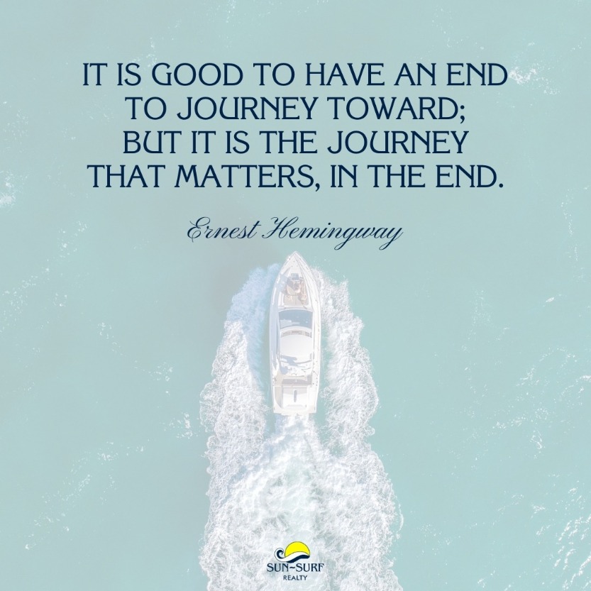 emerald isle beach boat sailing quotes