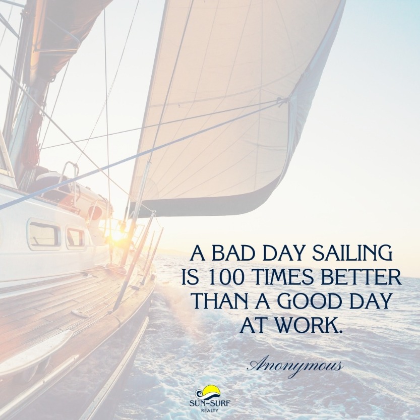 emerald isle beach boat sailing quotes